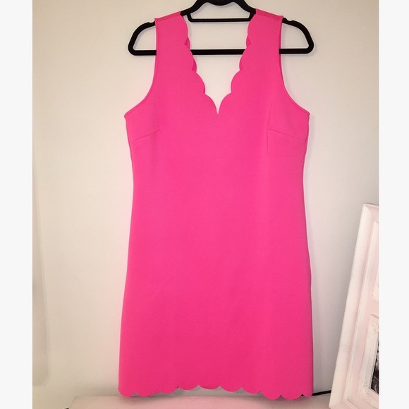 Lilly Pulitzer Dresses & Skirts - Lilly Pulitzer Mikayla Scallop Hem Shift Dress